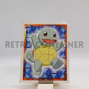 NINTENDO POKEMON MERLIN Sticker Card (1999 Series 1) - 7 - Squirtle - Picture 1 of 1
