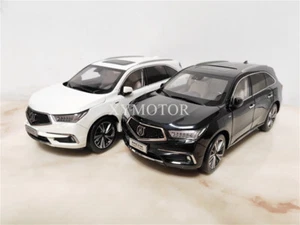1/18 Honda ACURA MDX Diecast Metal Model Car Toys Kids Gifts Display Black/White - Picture 1 of 21