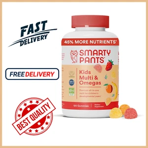 SmartyPants Kids Multivitamin Gummies: Omega 3 Fish Oil (EPA/DHA), Vitamin D3, C - Picture 1 of 12