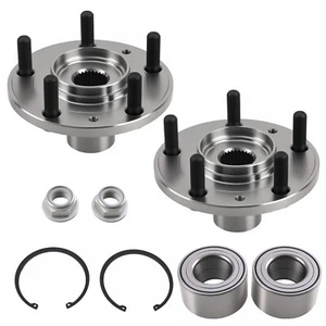Front Wheel Hub Assembly Pair for Ford Edge Lincoln MKX 07-10 BR930676K Driver - Bild 1 von 11