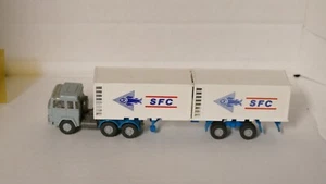 Wiking 522/8/I - Magirus Kühlcontainersattelzug - SFC mit Fisch - Bild 1 von 5