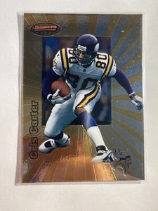 1998 Bowman's Best Cris Carter Minnesota Vikings #28 - Bild 1 von 2