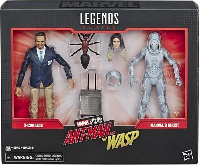 Marvel Legends Series Ant-Man & The Wasp 6" AF X-Con Luis & Ghost Pack de 2 Hasbro Foto 1 de 4