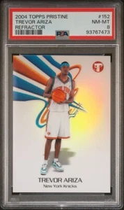 2004 Topps Pristine Refractor Trevor Ariza RC 310/599 PSA 8 KNICKS - Picture 1 of 3