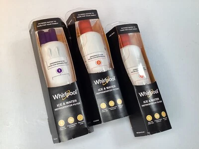3 Everydrop by Whirlpool Ice and Water Refrigerator Filter 1,2 FREE SHIPPING (B3 - Image 1 of 3