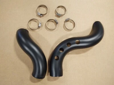 Big Dog Motorcycles 2004 y anteriores LSD 2-2 negro mate protectores térmicos escape soplado Foto 1 de 4