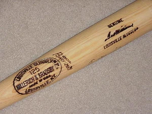 Ted Williams H&B Signed Game Bat Boston Red Sox HOF - Picture 1 of 1