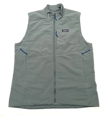 Patagonia Nano-Air Light Vest Mens Large Gray Breathable Stretch Water Repellent - Image 1 of 4