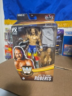 WWE Legends Serie 13 Elite Jake The Snake Roberts Mattel PANTALONES LLAMA ¡NUEVOS!! Foto 1 de 2