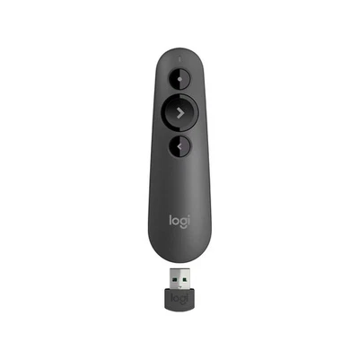 Logitech Wireless Presenter R500s PowerPoint Clicker with Laser Pointer Wirel... - Image 1 of 4