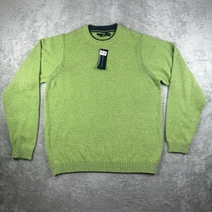 Suéter Pullover Para Hombre Tommy Hilfiger Cuello Redondo Verde Talla LG - Imagen 1 de 15