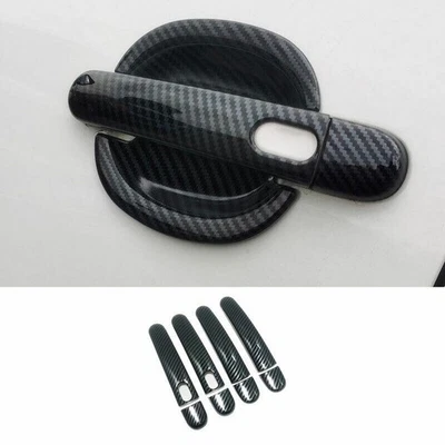 2012-2018 Для Volkswagen Jetta из углеродного волокна боковой Smart двери ручки крышка отделки - Изображение 1 из 4