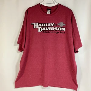 Camiseta Harley Davidson Para Hombre XXL Roja Marquette Michigan Bald Eagle - Imagen 1 de 5