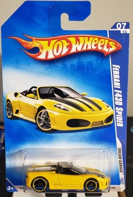 Ferrari F430 Spider Dream Garage #153 2009 amarillo Hot Wheels Foto 1 de 2