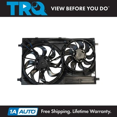 Conjunto de ventilador de refrigeración doble radiador motor para Ford Transit T150 T250 T350 T350HD Foto 1 de 4