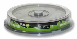 MAXELL - DVD+R vierges 16x - Pack de 10 - Photo 1/1