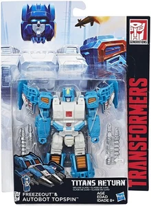 Deluxe Topspin and Freezeout | Transformers Generations Titans Return Hasbro - Picture 1 of 8