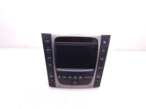 2006 LEXUS GS300 RADIO/MULTIMEDIA DISPLAY SCREEN ASSEMBLY - Picture 1 of 12