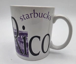 2002 PUERTO RICO Starbucks Coffee City Mug Collector Series Mug EUC - Picture 1 of 5