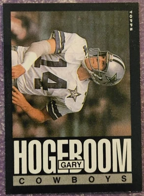 1985 Topps #44 Gary Hogeboom Rookie Football card Dallas Cowboys! - Image 1 of 2