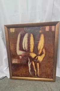 Original Oil On Canvas Sergey Teryaev "The Model" Wood Gold Framed Signed 2006 - Picture 1 of 12