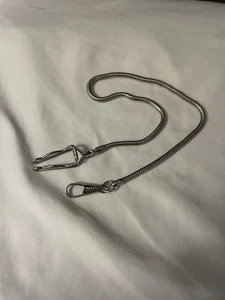 Taschenuhrkette silberfarben 14" - Bild 1 von 4