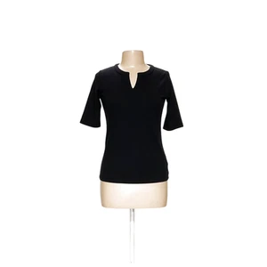 Camicetta Lands' End in cotone nero - Donna XS - Foto 1 di 4