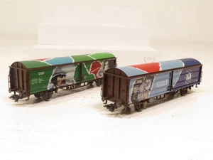 Märklin 4838 HO Güterkraft Arbeitswelt 2 Güterwagen Set LN  - Bild 1 von 9