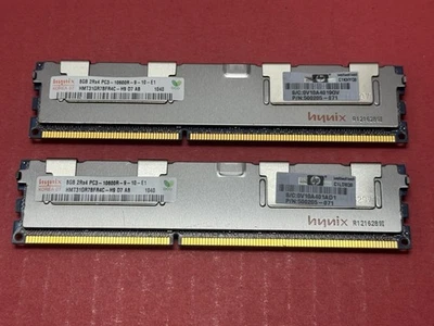 16GB 2x8GB 2Rx4 PC3 10600R ECC Memory Hynix  - Image 1 of 2