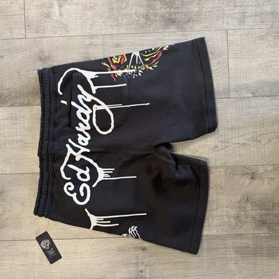 New Ed Hardy Tiger Sweatshorts Size XL - Image 1 of 4