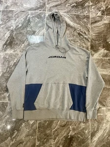 Vintage Jordan XIII 13 Nike Hoodie grau Größe L - Bild 1 von 8