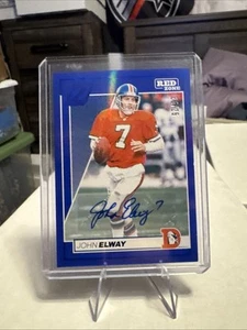 2024 Panini Zenith RED ZONE BLUE /25 John Elway #31 BRONCOS SSP - Picture 1 of 2