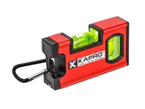 Kapro 771 TWIN Mini-Wasserwaage Mit Karabiner 10cm Magnetische Basis KPOK771M - Bild 1 von 5