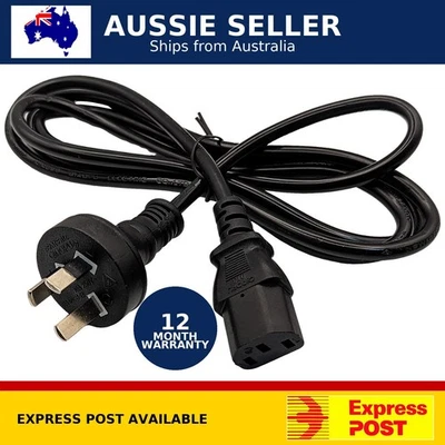 Heavy Duty AU Power Cable for Xbox 360 Power Supply Brick 1.8m - Image 1 of 4