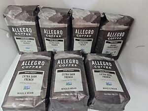 Allegro Coffee Ex Dark French Dark Roast 12oz Whole Bean 1 PK is Org French(7PK)
