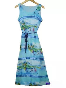 Tacera ärmelloses Kleid Maxi Small Yachtkleid Segelboote maritim - Bild 1 von 7