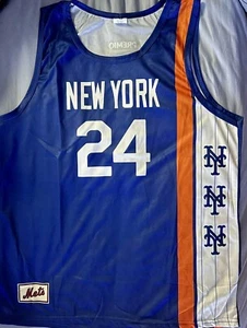 CAMISETA DE BALONCESTO DE LOS METS DE LOS NY SGA GRANDE 30/06/2024 KNICKS MLB BÉISBOL CITI FIELD - Imagen 1 de 6