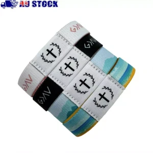 2025 Wearable Daily Bible Verse Bracelet with NFC Wristbands Scripture Bracelets - Picture 1 of 14