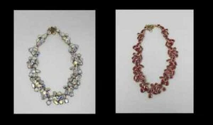 NEW WOMEN'S J CREW CRYSTAL CLUSTER STONE STATEMENT NECKLACE IN PINK / CRYSTAL AB - Picture 1 of 12