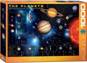 The Planets 1000 Piece Jigsaw Puzzle Eurographics New - Picture 1 of 3