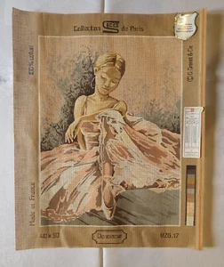 Needlepoint Tapestry SEG De Paris "Dance" 40 X 50cm - Picture 1 of 5