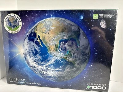 New Sealed Eurographics Our Planet Smart Cut 1000 Piece Jigsaw Puzzle - Image 1 of 3