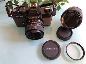 Yashica FX-3 + 50mm/1.9 + 135mm/2.8 + Flash - Imagen 1 de 12