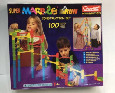 Quercetti Marble Run 100 Piece Set 1 Marble For Parts Not Complete 40+ Pieces - Image 1 of 4