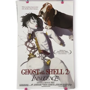 "Póster promocional de la película Ghost in the Shell 2: Innocence 2004 11x17""" - Imagen 1 de 1