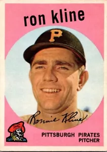 1959 Topps - white back #265 Ron Kline - Picture 1 of 2