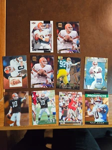 ERIC ZEIER - **Lot of 10 Different (4 RC's)**- Browns - All NRMT-MINT - Picture 1 of 1