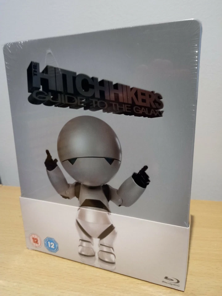Hitchhikers Guide To The Galaxy Blu Ray STEELBOOK UK Release BRAND NEW & SEALED - Image 1 of 3