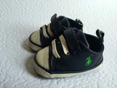 Ralph Lauren Crib Shoes Boys Ralph Lauren Polo Crib Shoes  2 (3 To 6 Months)  3 - Image 1 of 4