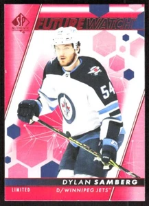 2022-23 10090C UPPER DECK SP AUTHENTIC FUTURE WATCH LIMITED RED Dylan Samberg - Picture 1 of 2